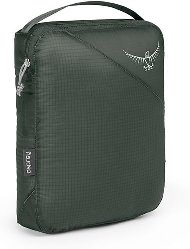 Miniatura 7 de Osprey Porter 46 Mochila de viaje + juego de cubos de embalaje, verde haybale, talla única