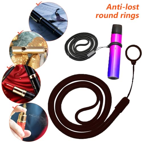 Bavooty Silikon Lanyard Elektronische Zigarette,Schlüsselband,Schlüsselband Personalisiert,Elektronische Zigarette Lanyard,Nylon Lanyards,Schlüsselbänder,für Zigarette,Ausweise,Schwarz,10pcs