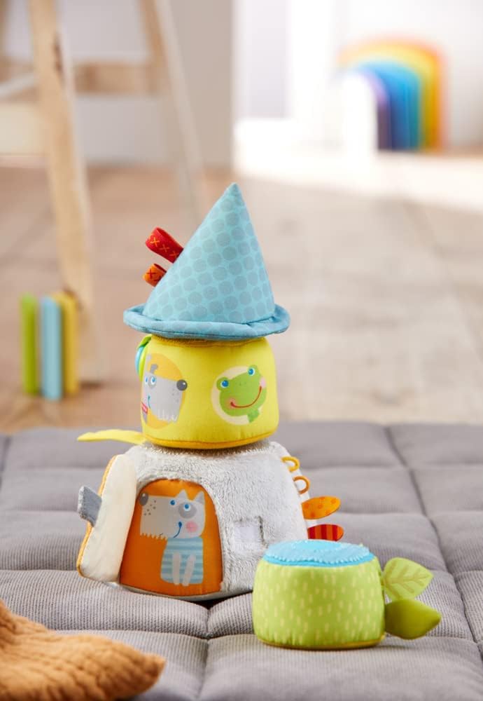 HABA 306452 - Stacking Figure - Animals in Height, Toy for Babies. More 10 Months