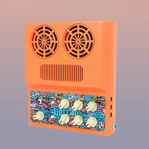 Mini amplificateur de Guitare, amplificateur de Guitare électrique Rechargeable sans Fil 10 W avec Effets de Retard, ampli de Guitare pour la Pratique - Les Beatles, Paul McCartney, John Lennon, RIngo Starr, George Harrison Mini amplificateur de Guitare, amplificateur de Guitare électrique Rechargeable sans Fil 10 W avec Effets de Retard, ampli de Guitare pour la Pratique – Image 4