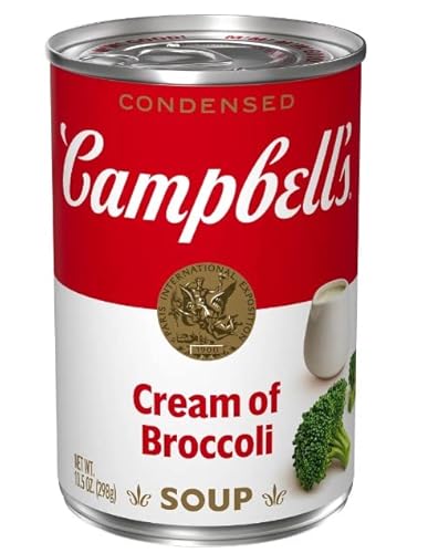Campbell's, Condensed Cream of Broccoli Soup, 10.75oz Can (Pack of