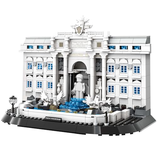 Trevi Fountain Rome Building Set (650 Pieces)