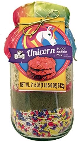 Unicorn Sugar Cookie Mix - Complete Mix In A Jar, 21.6 Ounce