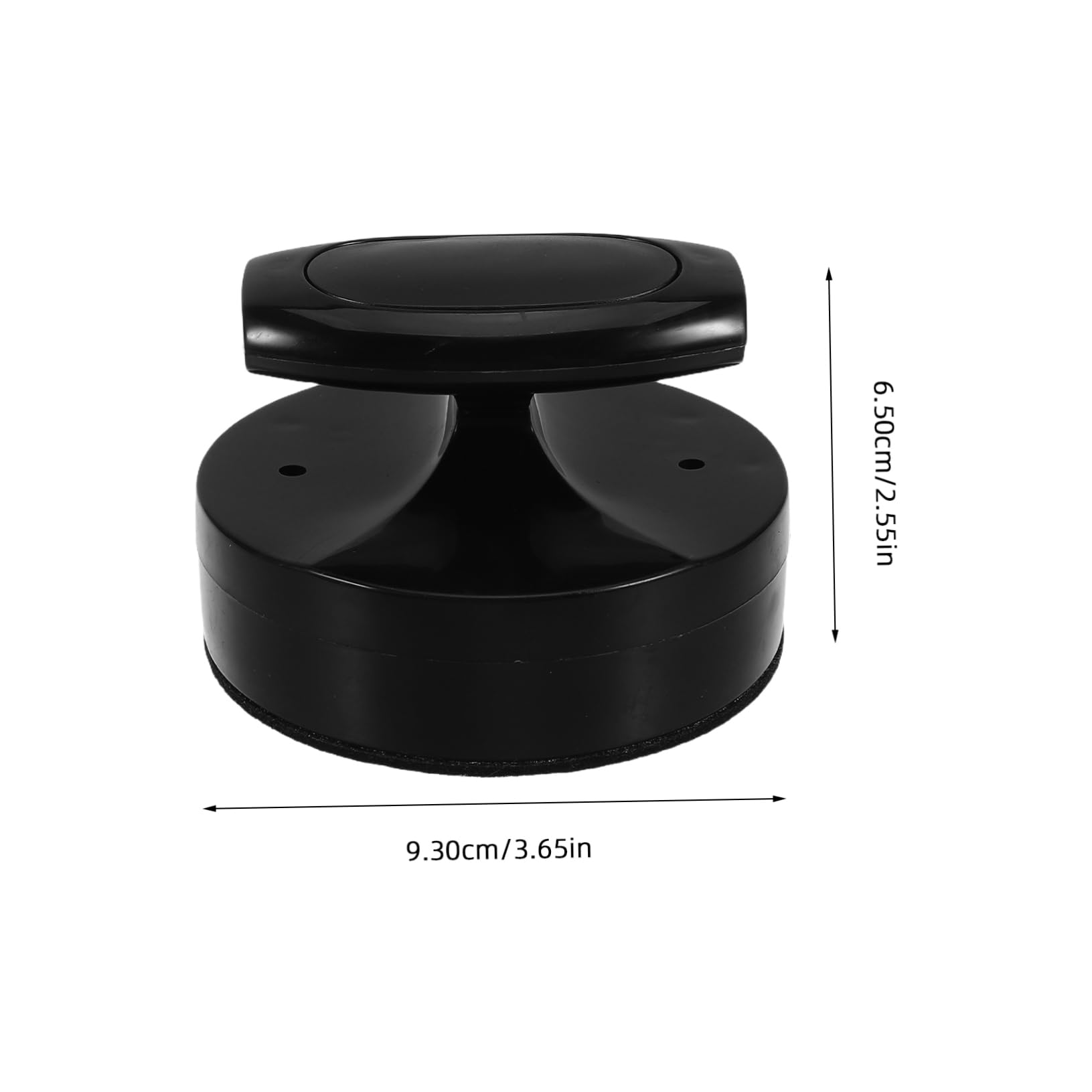 VICASKY Set Air Hockey Pusher Lint Pads Self-Adhesive Lint Replacement Patches for Pusher Air Hockey Soft Patch for Abs Fabric Material