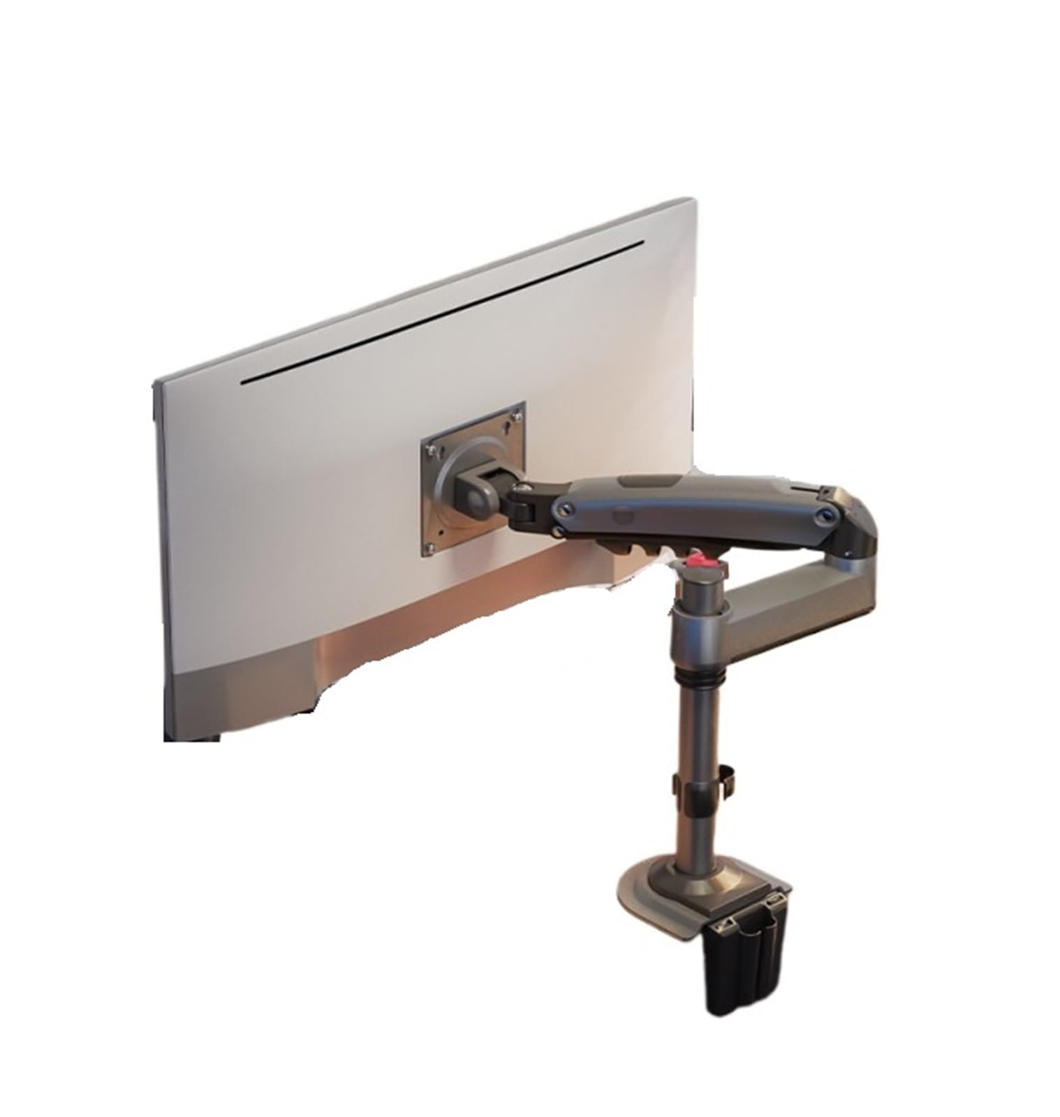 H100 Computer Robotic Arm Desktop Suspended Column Lift Desktop Elevated Stand 9Kg Load Bearing