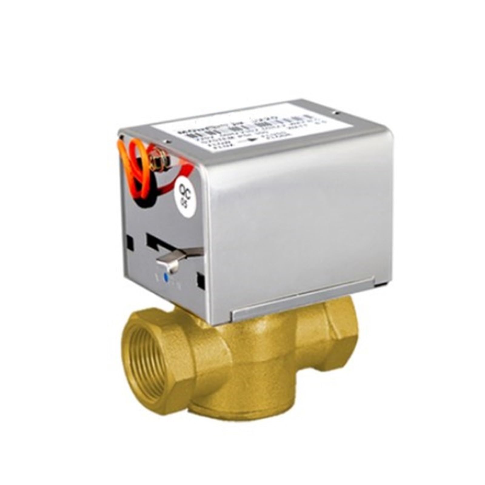 Actionneur de vanne électrique DN20 en laiton robuste pour climatisation centrale