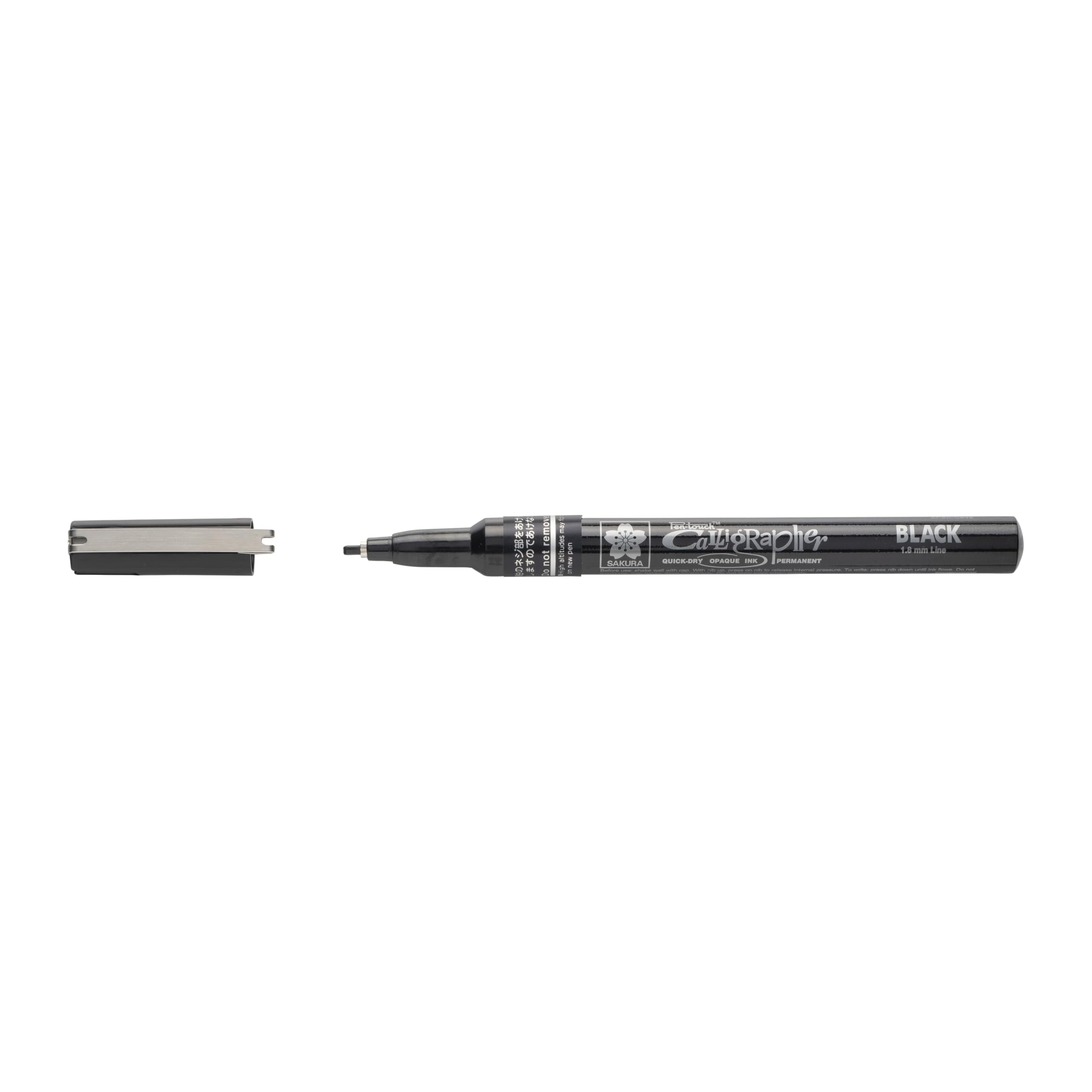 Sakura - penna per calligrafo nera 1,​8 mm