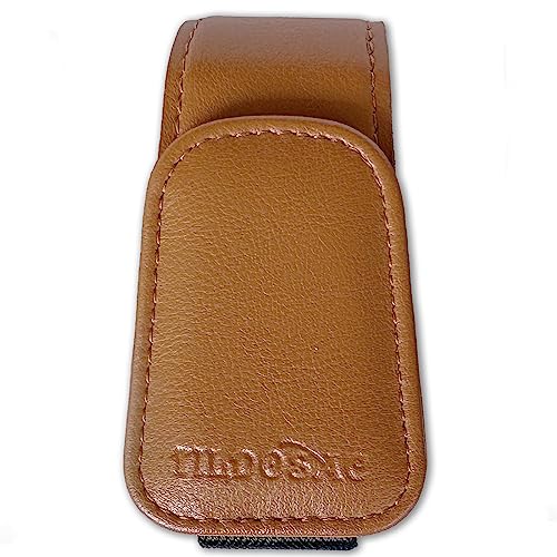 Image of TILDOSAC Magnetic Sunglass Holder for Car Visor,Leather Glasses Holder,Vehicle Accessories Sunglasses Visor Clip for Truck 2 Pack