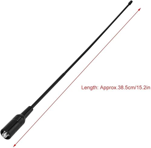 Miniatura 8 de Antena hembra SMA 2.15db alta ganancia portátil plegable SMAFemale conector doble banda 144430Mhz antena, adecuado para radios bidireccionales