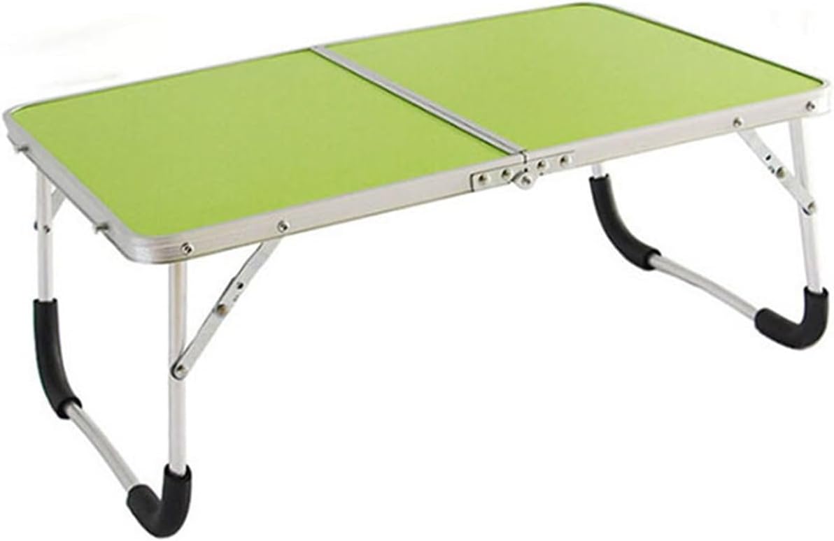 Tables and Chairs Outdoor Folding Table Chair Camping Alloy Picnic Table Ultra-Light Portable Folding Table Desk Adjustable (Green), Parent