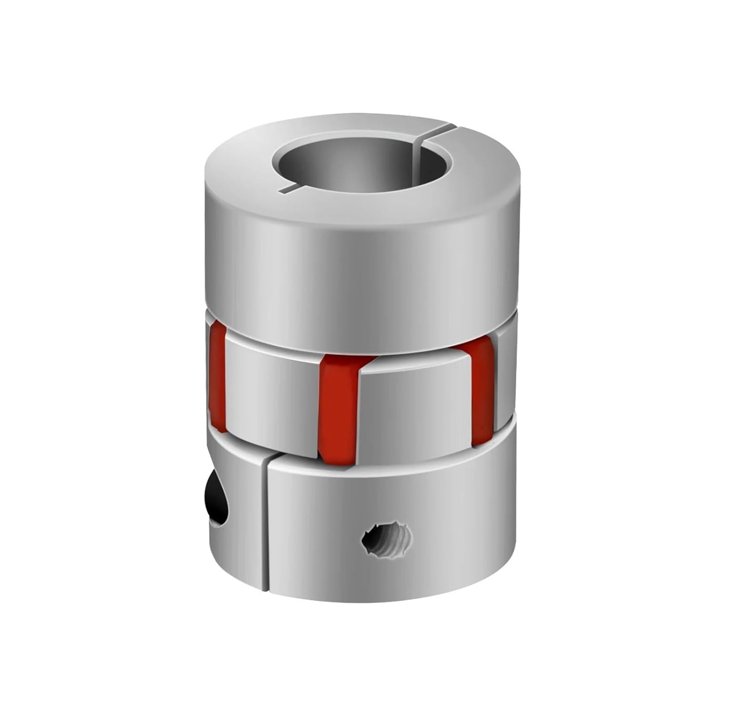 D25L30 3-Jaw Aluminum Flexible Coupler, 5-14mm Bore, for Stepper/Servo Motor Shaft Connection(8x10)