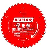 Freud D1040X Diablo 10-inch 40T ATB General Purpose Miter Saw Blade