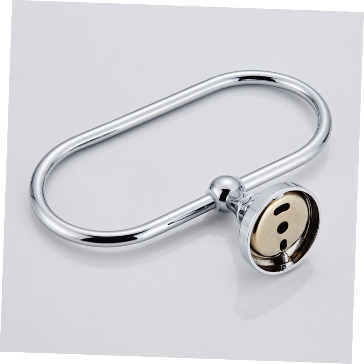 Anillo de Toalla Ovalado Moderno de Cobre para Baño y Cocina