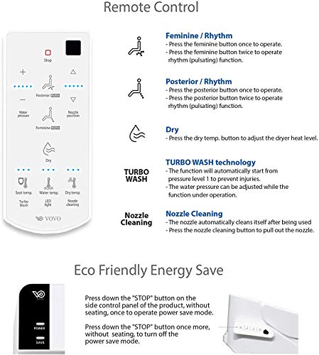 VOVO-VB-6100SR-Round-Bidet-Toilet-Seat-Warm-Water-LED-Light-Heated-Seat-White-Dryer-Stainless-Steel-Nozzle-Made-in-Korea