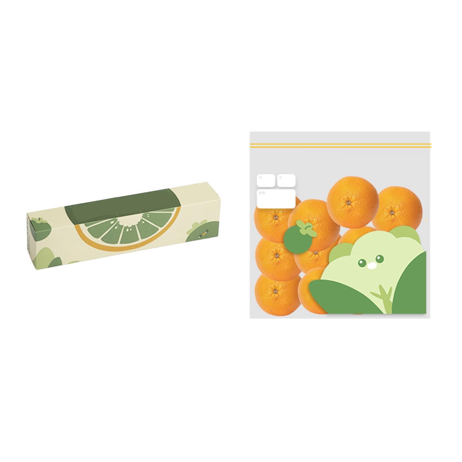 Refrigerator Food Storage Bags Wear Resistant Double Food Storage Bags Thickened Boxed Food Sealing Bags for Kitchen Refrigerator