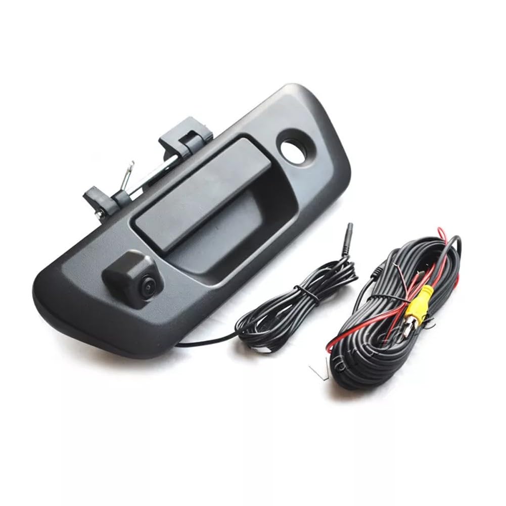 SPORTARC Cámara de visión trasera, cámara de marcha atrás, cámara de respaldo para Nissan Navara D23 NP300 2015-2018, impermeable IP68, visión nocturna HD, repuesto de mango de portón trasero