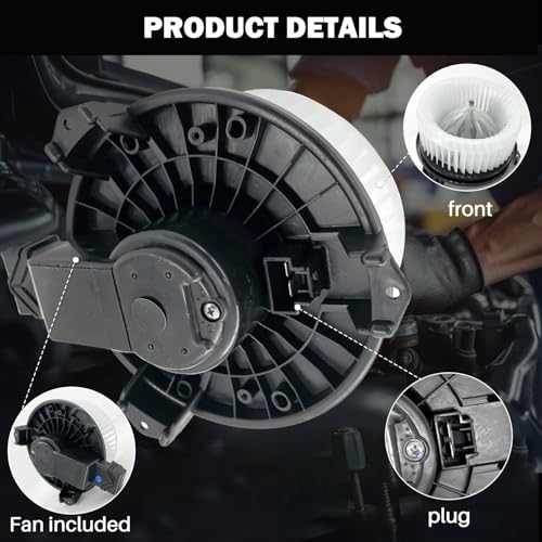 Image of 700289 AC Heater Blower Motor Fan Assembly Fit for Mazda cx-9 2007-2015,for Ram ProMaster 1500 2014-2024, Pro Master 2500 2014-2024, ProMaster 3500 2014-2024, TD1161B10