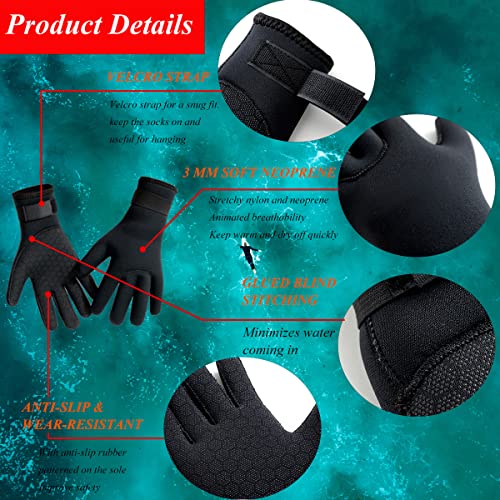 Ydquani YDQUANI-WWG-NA 3Mm Wetsuit Gloves Neoprene Diving Gloves Thermal Anti-Slip Scuba Gloves thumb #1