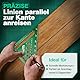 Smabix® 5-in-1 Zimmermannswinkel [100% ALUMINIUM] – 180mm großer Anschlagwinkel & Schreinerwinkel, 90 & 45 Grad Anschlagwinkel, mit Videoanleitung, Metrisches System