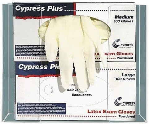 Kantek, Inc AH130 Glove Box Holder, Triple, 11-Inch x3-1/2-Inch x14-1/2-Inch, Clear