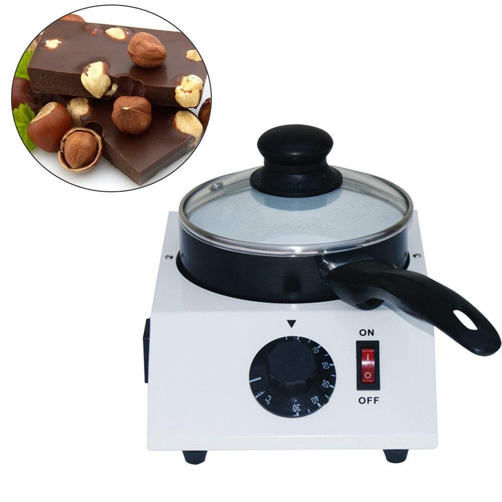 RANZIX Fundidor de chocolate + recipiente de cerámica