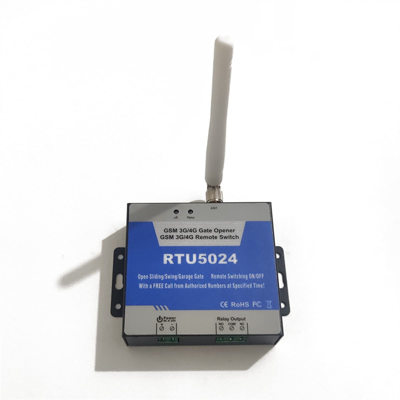 Cierrapuertas Automático, 2G / 3G 4G RTU5024 GSM Interruptor de puerta relevo inalámbrico SMS Llame a la control remoto for el acceso gratuito(3G)