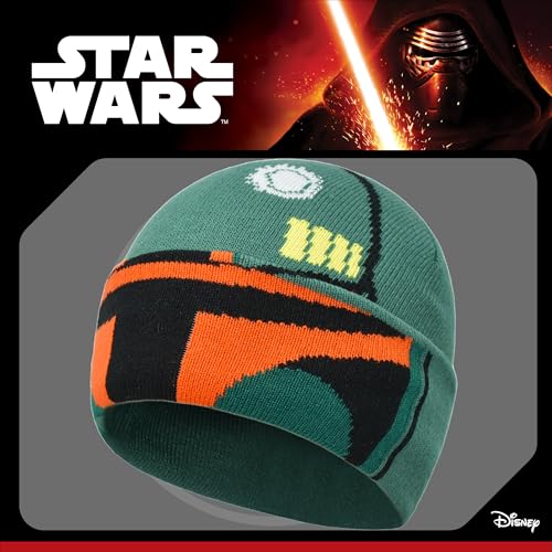 Image of Concept One Star Wars Boba Fett Beanie Hat, Knitted Winter Cap