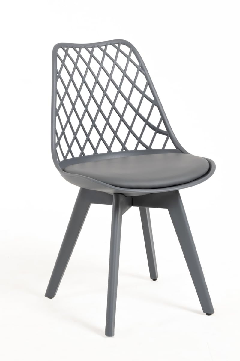 Regalos Miguel - Packs Sillas Comedor - Pack 2 Sillas Mima Suprym - Gris Oscuro