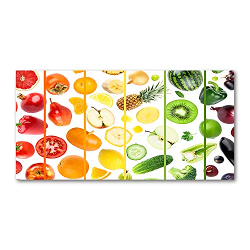 Fond de hotte verre de sécurité 100x50cm splashback cuisine design