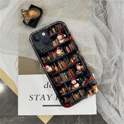 Coque iPhone 15 Père Noël antichoc en TPU et polycarbonate