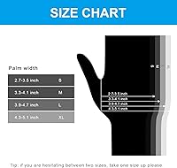 Vista 9 de FINITEX - Guantes desechables de nitrilo negros, guantes de examen, sin polvo, sin látex, 3 mil, caja de 10 cajas