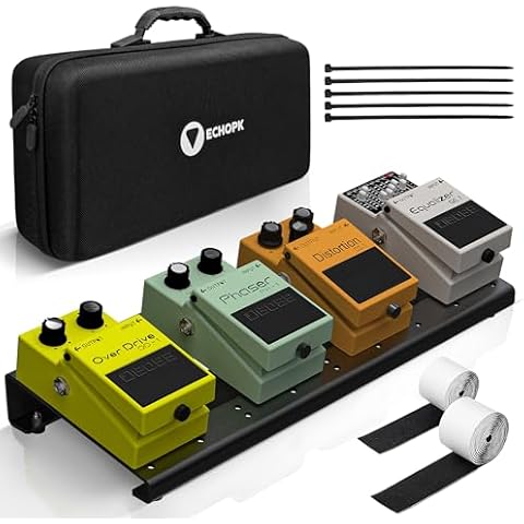 EchoPK Small Aluminium Pedalboard with Bag Cover