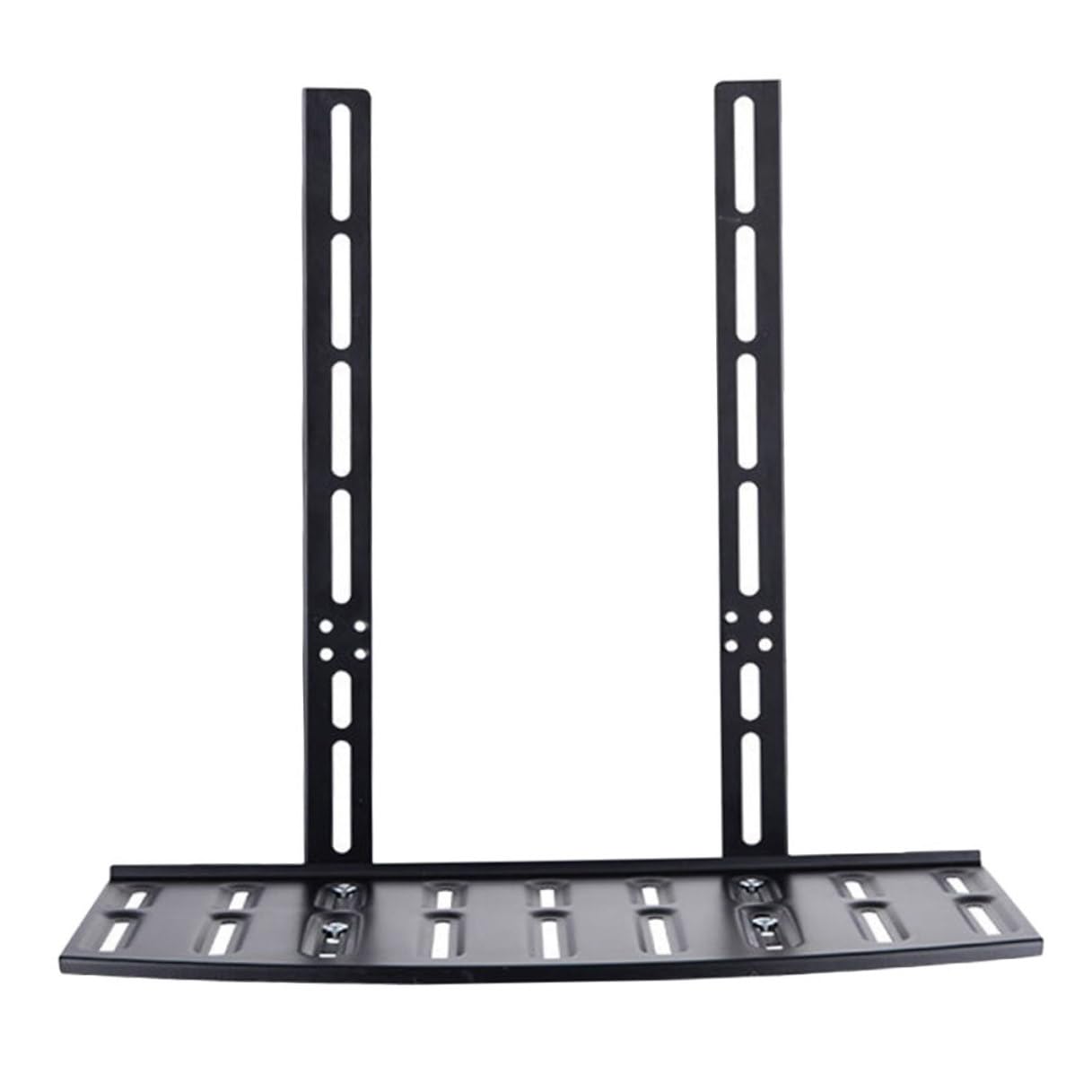ERINGOGO Tv Wandregal für Router und Receiver Schwarz Wandhalterung ohne Bohren Kabelorganizer für Wohnzimmer Monitor Ablage Vielseitiger Tv Rack Organizer