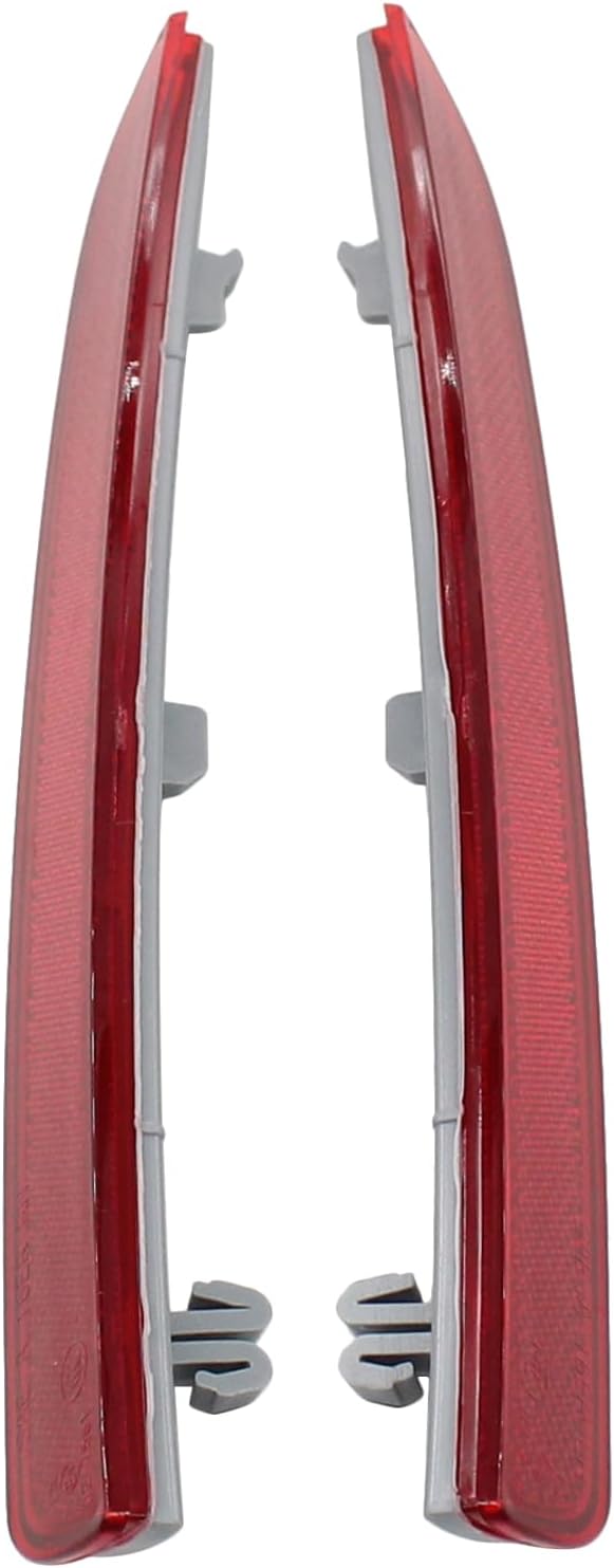 2Pcs Rear Left and Right Bumper Reflector for Ford Explorer, Police Interceptor Utility 2016-2019