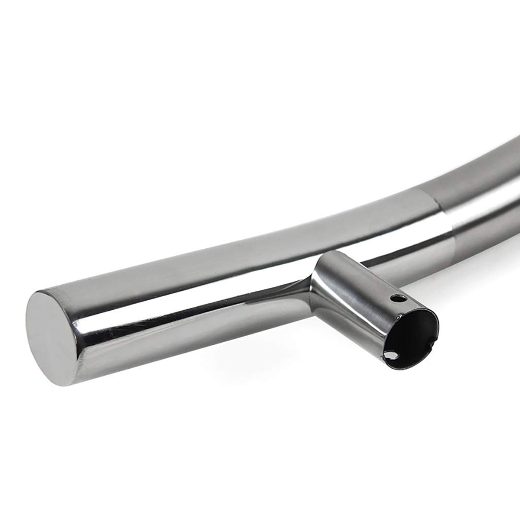 Poignée de Porte en Forme de S en Acier Inoxydable, poignées de Porte à poussée Robustes pour Salle de Bain, poignée de Douche de Remplacement, poignée de Porte en Verre pour Salle de Bain
