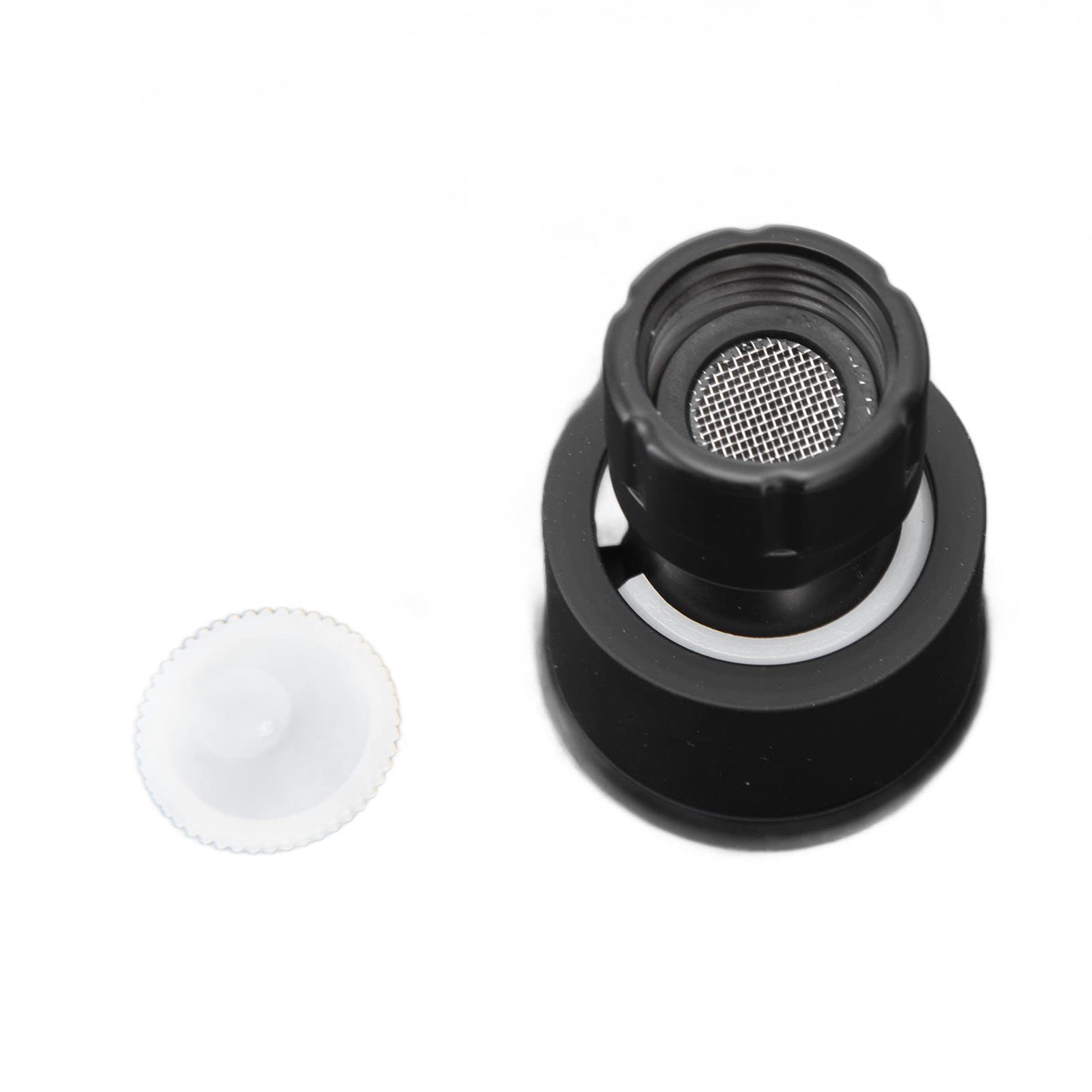 Cabezal de Ducha de Mano Fijo Combo, Cabezal de Ducha de Lluvia con 3 rociadores, Equipo de baño G1/2 Negro