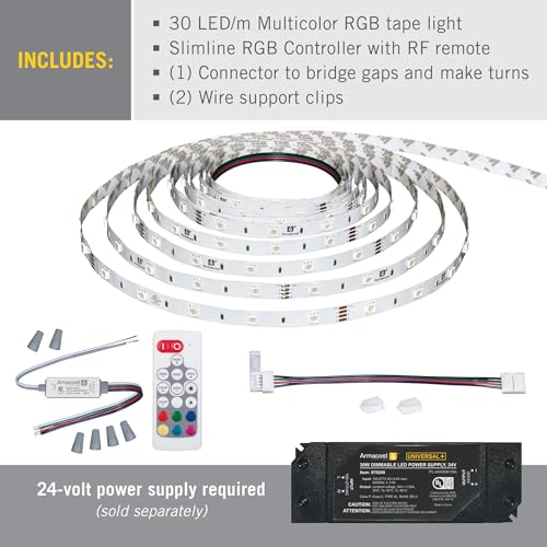 Controlador RGB con Tira LED Multicolor 2.5M 24V miniatura 2