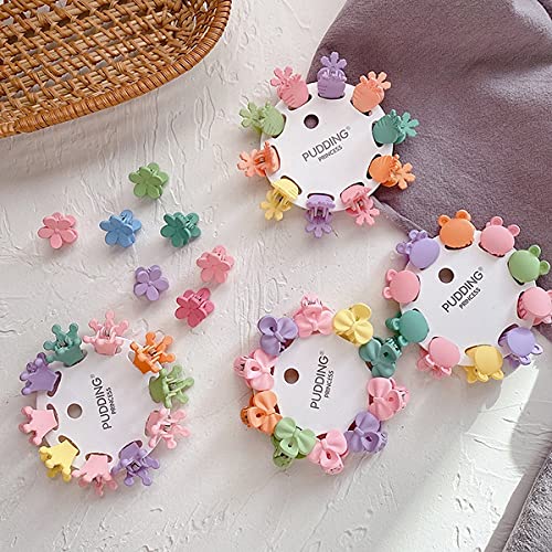 BAKEFY� 24 piece Mixed Color MINI CLAW Hair Claw Cute Candy Color Flower Stars Heart for Children Hairpin Hair Accessories (B09FT914FH) Amazon Price History, Amazon Price Tracker