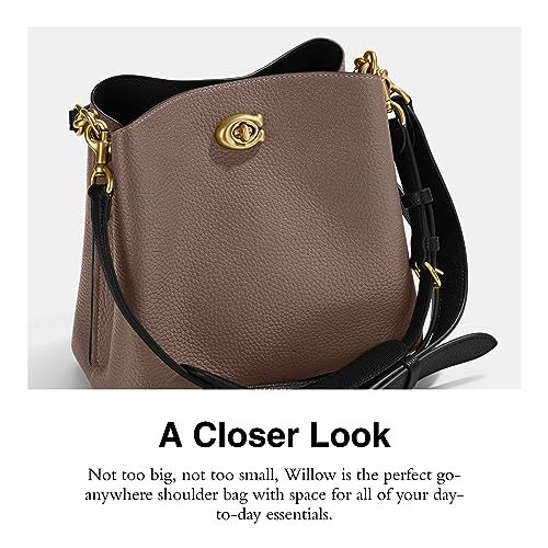 Coach Color-Block Leather Willow Bucket4