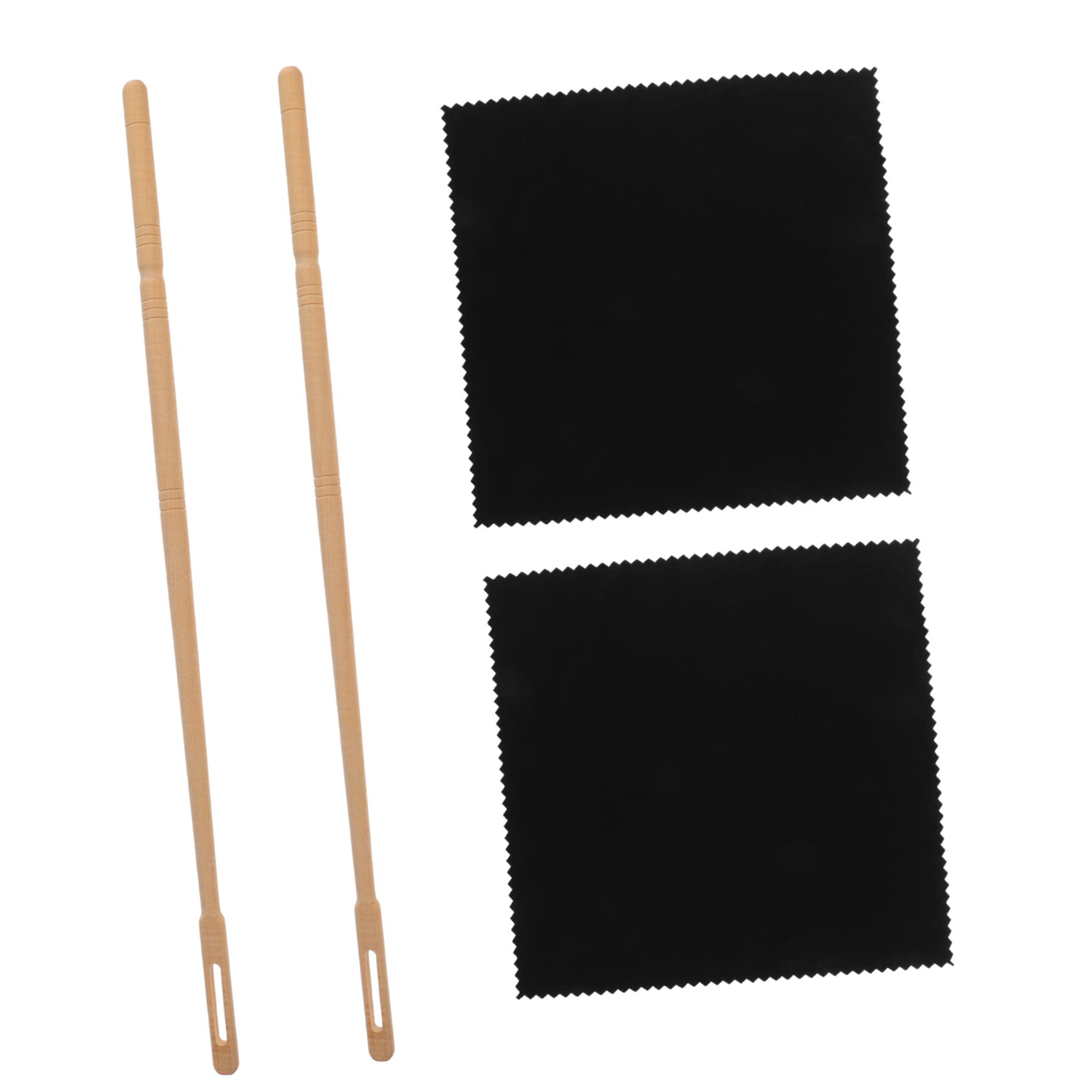 ULDIGI Cleaning Flute Clarinet Saxophone Complete Kit Flute Cleaning Rod and Wipe Cloth