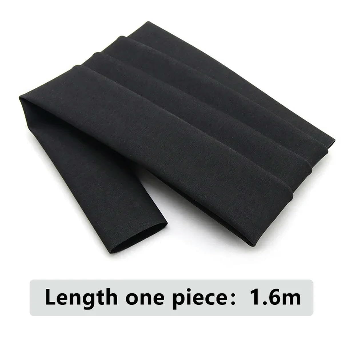 gaine thermorétractable pour câble, Gaine thermorétractable étanche 1,6 m Noir Diamètre 20-40 mm Lot de 1 pièce 3 pièces 5 pièces(Black Diameter 40mm,5pcs)