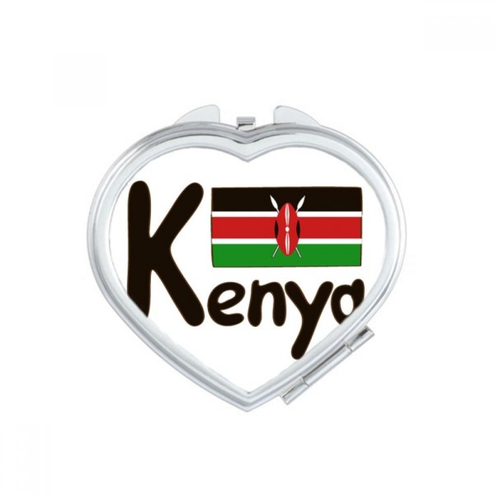 Miroir de maquillage Kenya mignon, le cadeau de poche idéal pour célébrer un souvenir