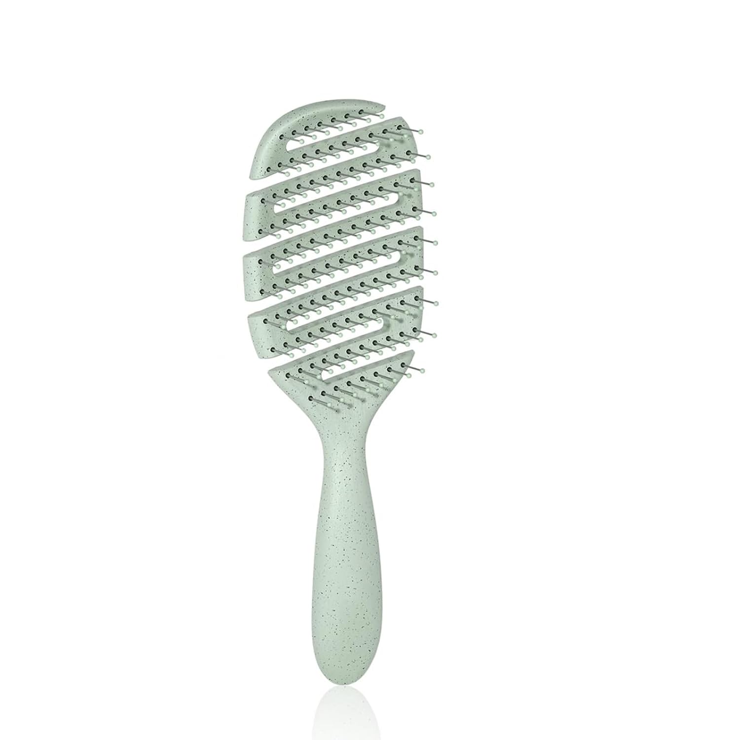 JoyzzzDetangling Vented Hair Brush with Faster Blow Drying for Straight, Curly and Wet Hair, Flexible Design and Smooths Hair, Pain-Free and Scalp Massage Hair Brush for Women, Men