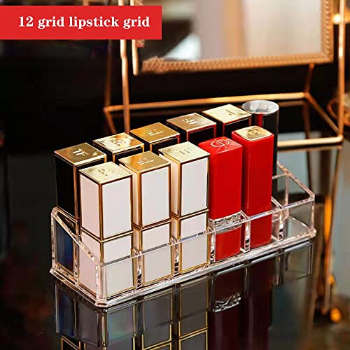 Makeup Organizer And Storage Dustproof And Waterproof Makeup Storage Box Cosmetic Display Box Suitable For Countertop Bathroom Dressing Table Bedroom (White 1) #TOP6