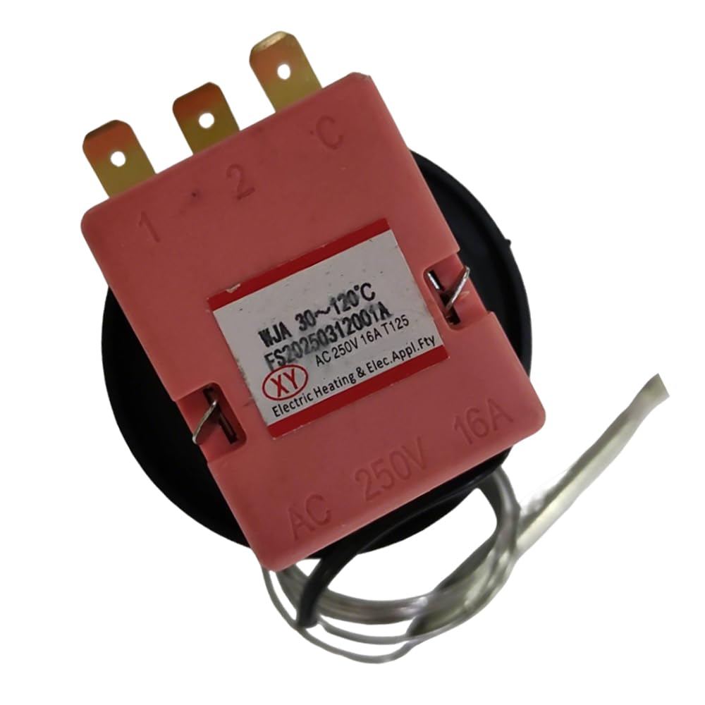 Baceyong termostato universale regolabile per radiatore automobilistico 0-120°C
