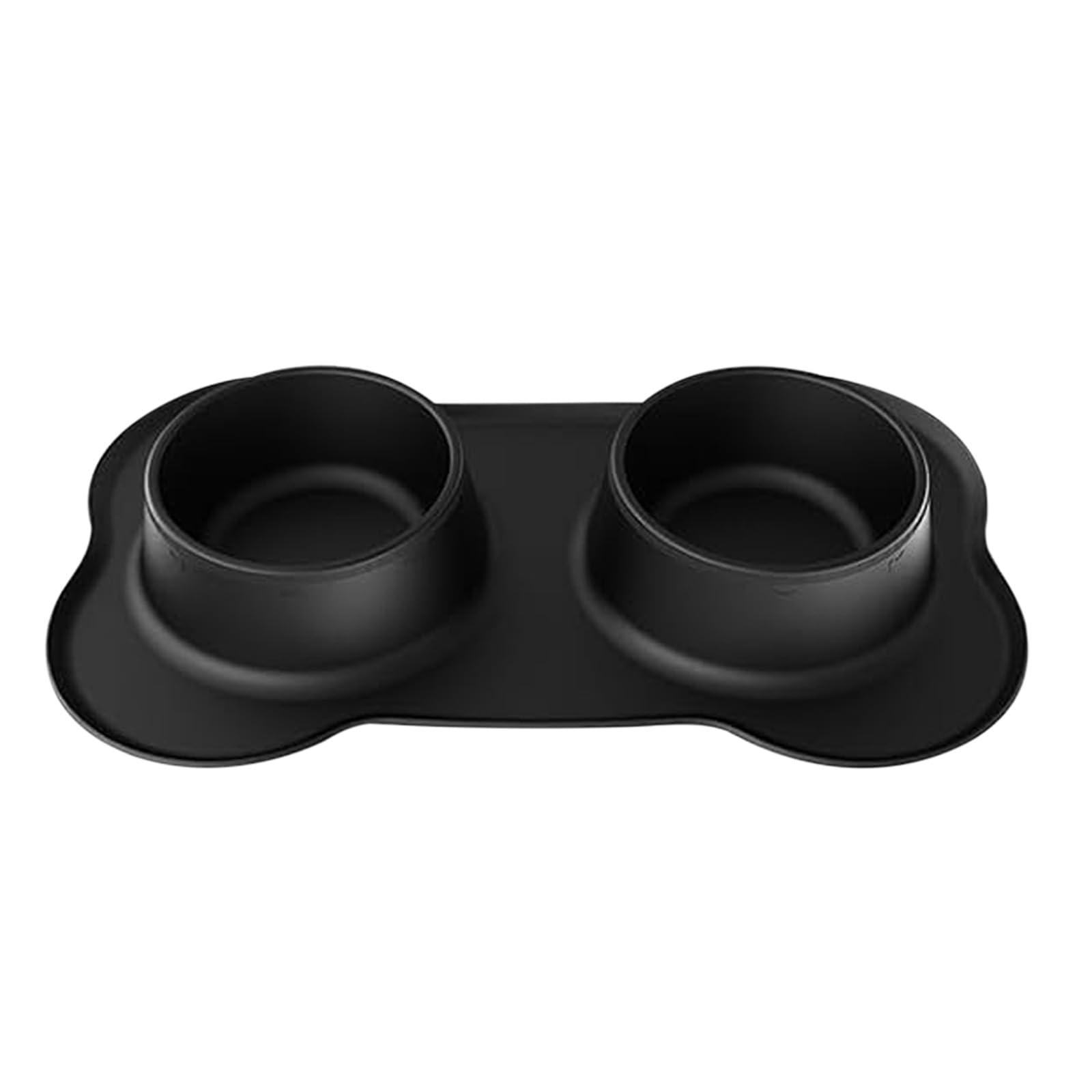 Double gamelle pour chien et chat noire : un repas serein au cœur de votre cuisine