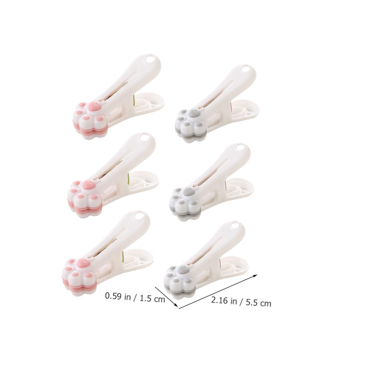 Alipis 72pezzi Clip Per Bucato Antivento Mollette Multifunzionali Per Asciugare Tovaglie e Abbigliamento Clip Resistenti e Pratiche Per