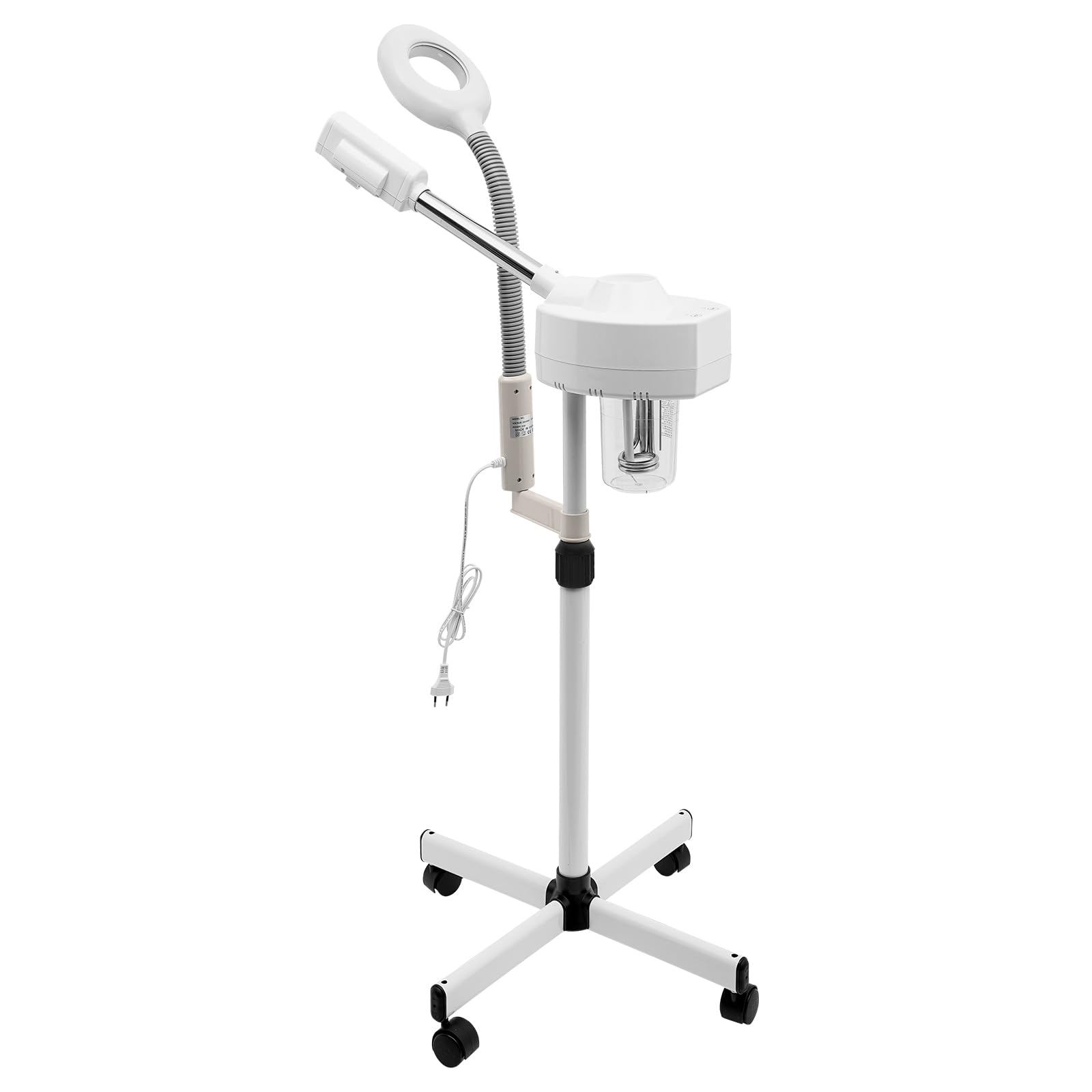 2 w 1 sauna do twarzy Combigert Vapozon parownik ozon lampa z lupą 3X-5X 750 W do nawilżania i pielęgnacji skóry do salonu Spa