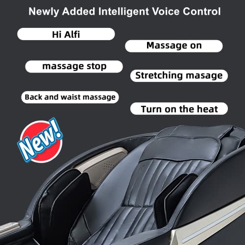 Massamax Full Body Massage Chair, Zero Gravity Recliner With Yoga Stretch, Sl Track, Airbags, Heating, And Foot Massage Beige #TOP2