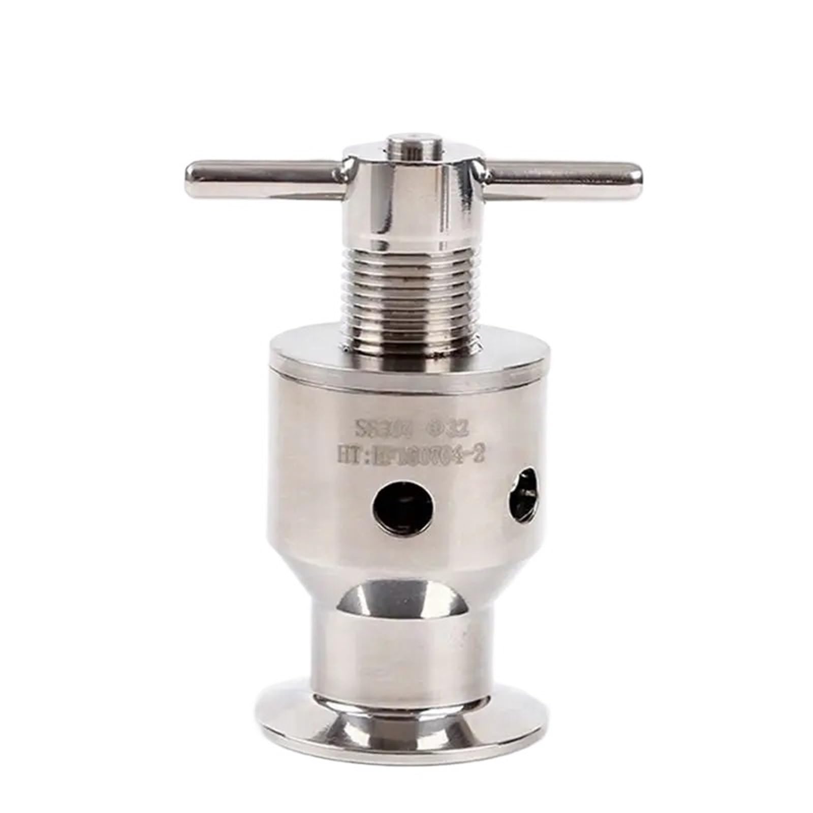 VáLvula De Alivio De PresióN Ajustable Tubo OD 32mm SUS304 1,5 "Tri abrazadera válvula de seguridad alivio presión ajustable 0,5-3, Bar ventilación escape para Calentador de Agua